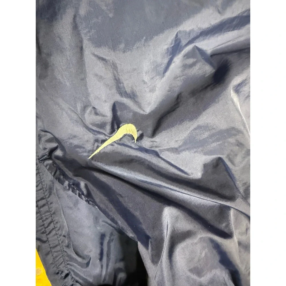 Vtg Nike Men's Blue Nylon Track Pants Warm Up Windbreaker Training XL‎ - Picture 3 of 12